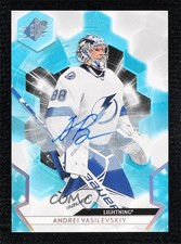 2020-21 SPx Auto Andrei Vasilevskiy #68 Auto 00l8