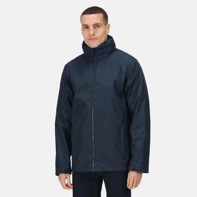 Regatta navy Herren 3-in-1 schnelltrocknende Fleece-/wasserdichte Jacke #TRA150
