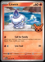 Litwick 036/167 Trick or Trade BOOster 2024 Common