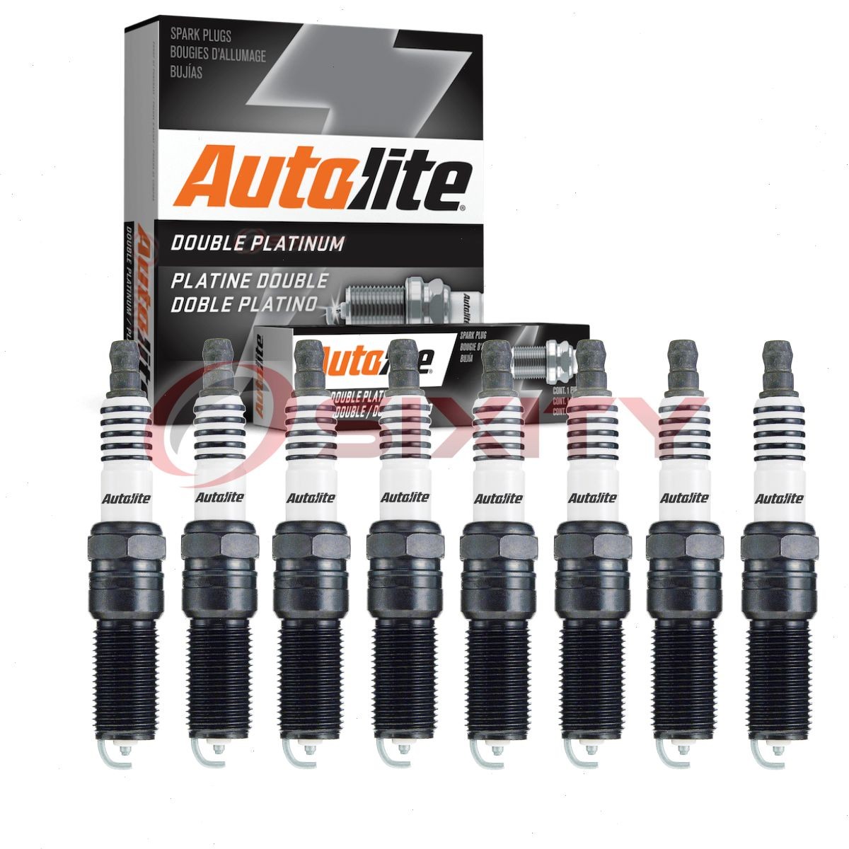 8 pc Autolite Double Platinum APP5263 Spark Plugs for 88901031 7032 4998 xn