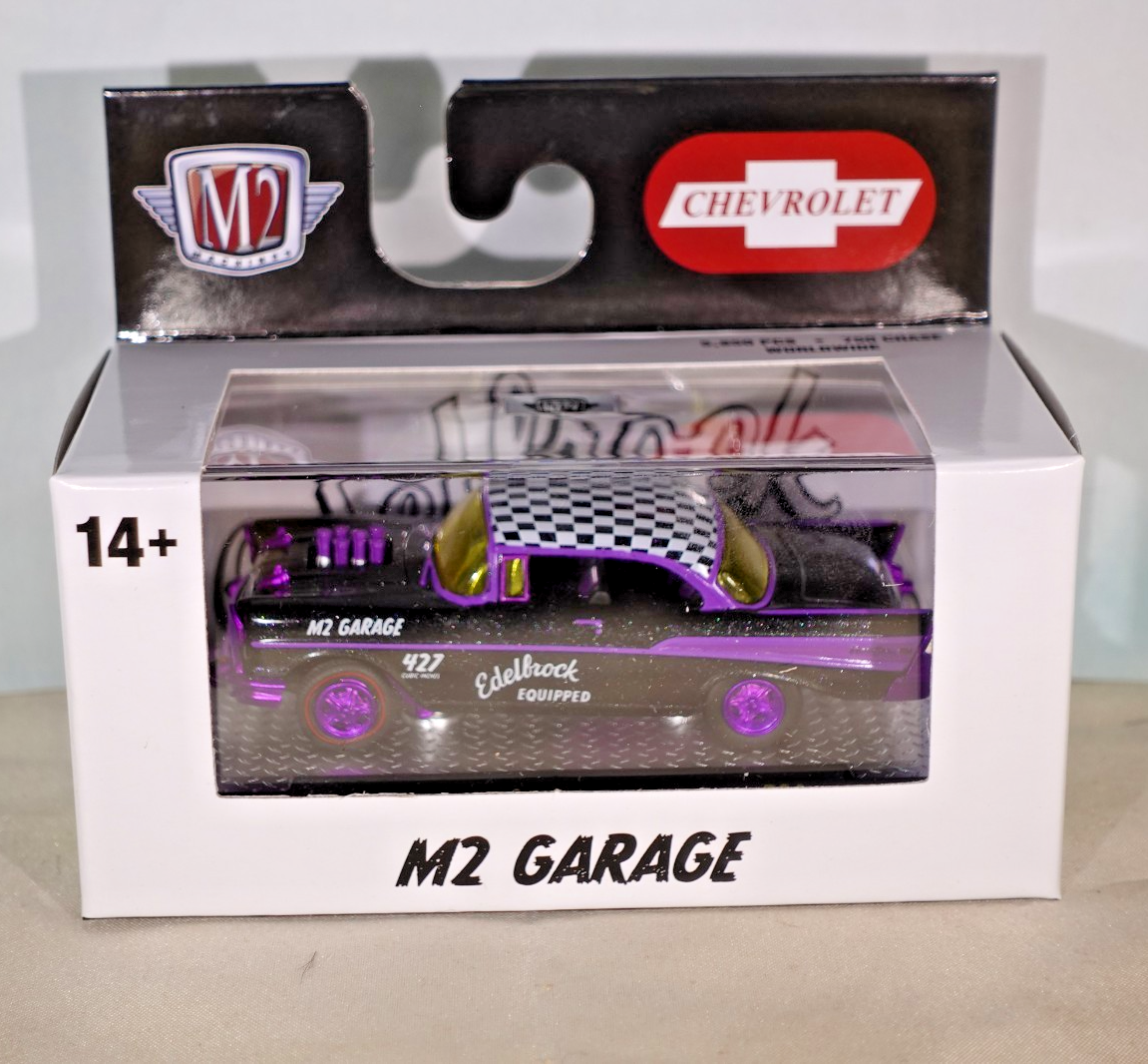 1/64th M2 Machines Detroit Muscle R94 1957 Chevrolet Bel Air