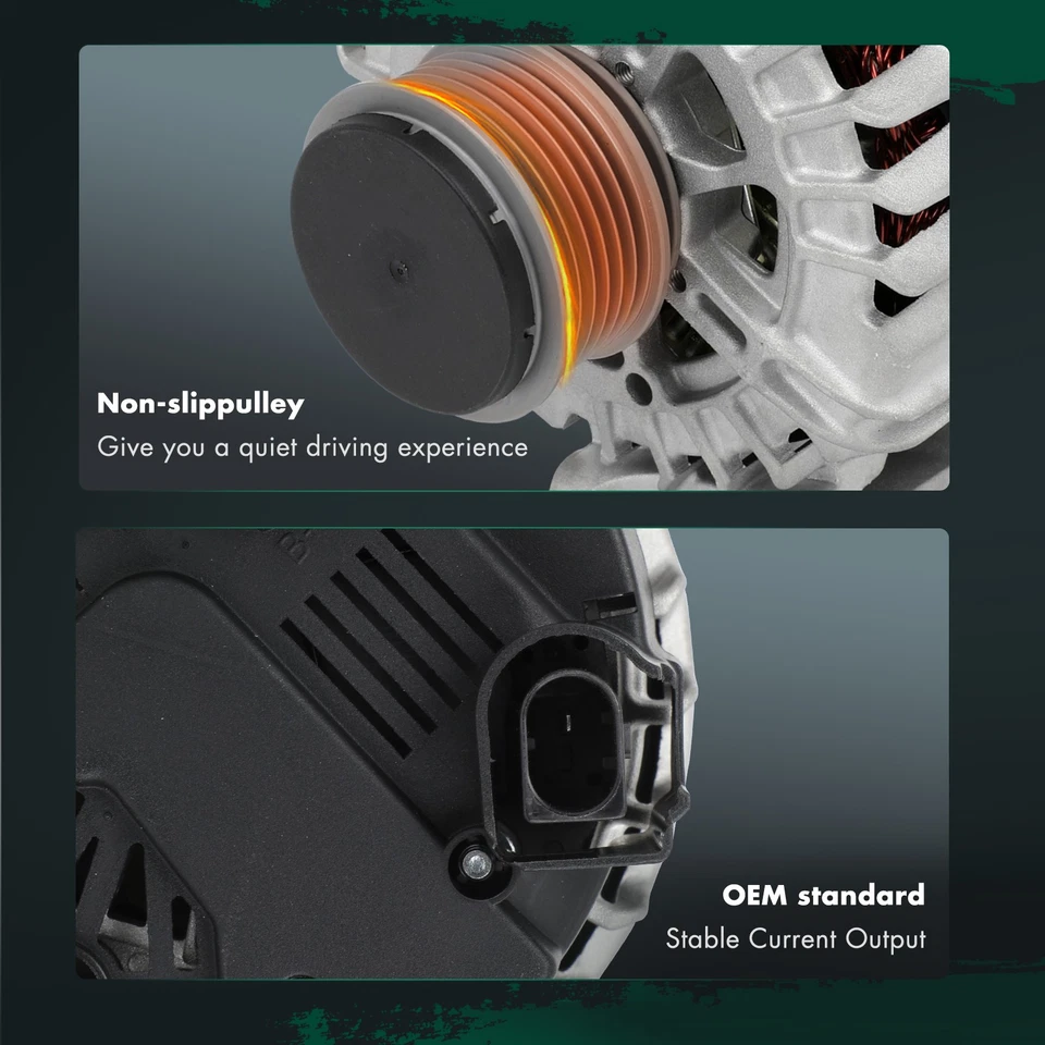 Alternador para Audi A5 Quattro 2008-2010 V6 3,2 L, Audi Q5 2009-2010 V6 3,2 L 11461 Foto 4 de 4