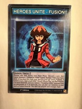 YuGiOh Heroes Unite - Fusion!! 1st Ed SGX2-ENS01 Speed Duel Midterm Paradox NM