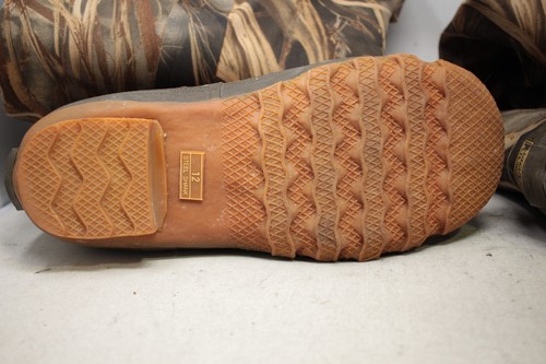 RedHead Bone-Dry Men's US 12 MAX4 Camo 600g Thinsulate Hip Wader Lug Sole Boot - Picture 13 of 17