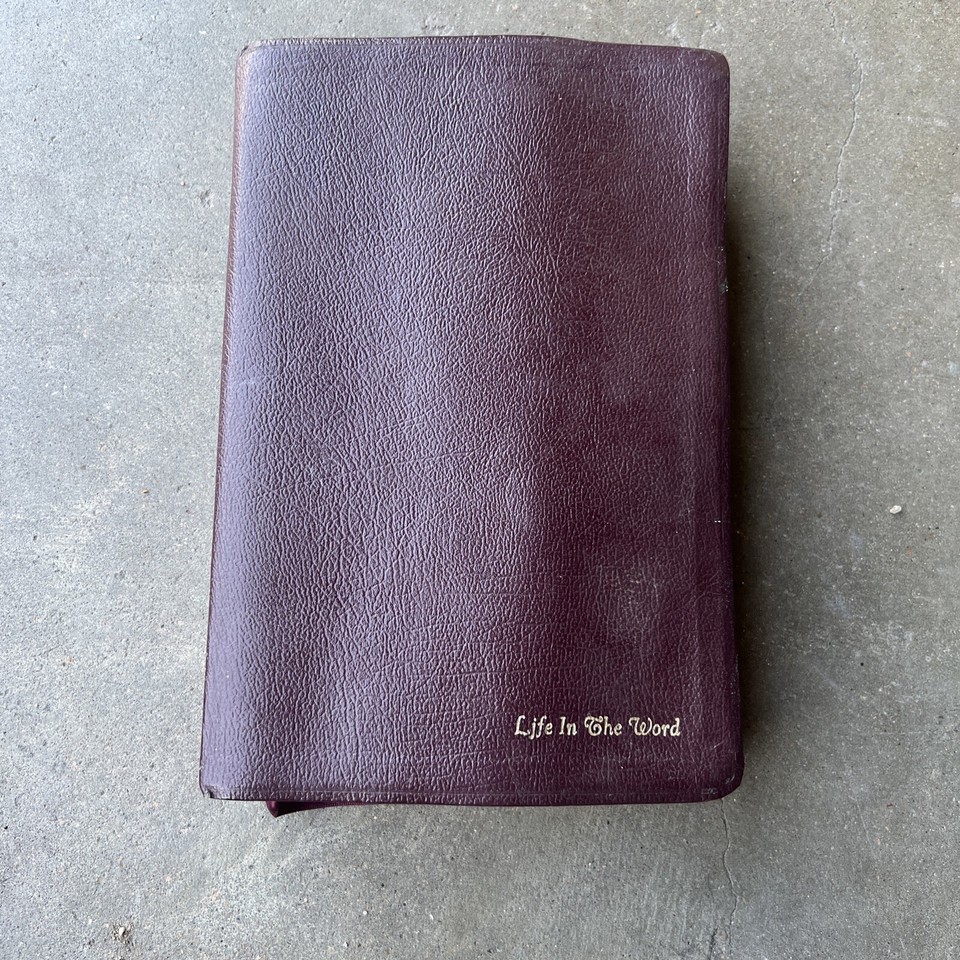 1987 Zondervan Amplified Bible Large Print Bonded Leather eBay