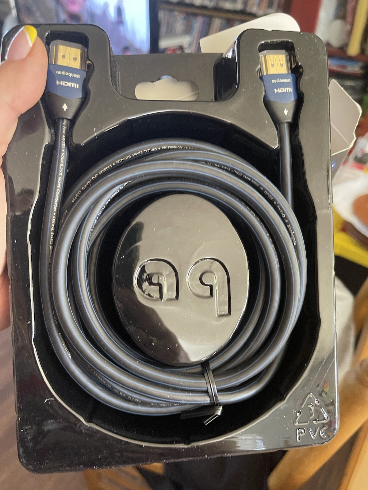 Audioquest Ocean  4K UHD HDMI 12 Ft Ultra-HD Blu-ray HDR Exceeds 18Gbps Cable