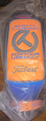 Scotty Cameron Staff Bag 2023 Tour Blue/Orange/Lime/Pink Brand New