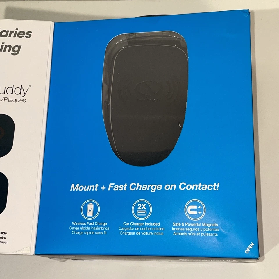 Naztech MagBuddy Wireless Charge Anywhere+ Cell Phone Holder Mount -Device Mount - Image 2 of 4