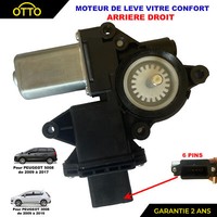 Komfort Fensterhebermotor Rechts + Temic FüR Peugeot 3008 5008 - 9224F6 9224G6