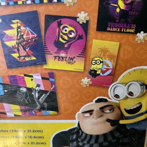 Despicable Me 3 Cardinal 7 Wood Jigsaw Puzzles of 12-24 Piece - Picture 10 of 11