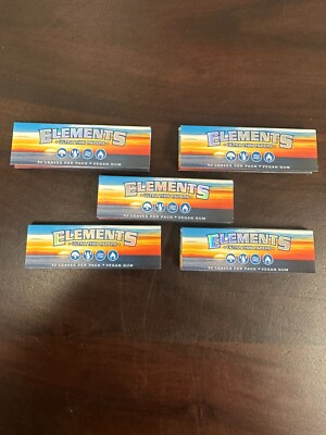 Elements 1 1/4 Rolling Papers Ultra Thin 5 Pack ~SALE