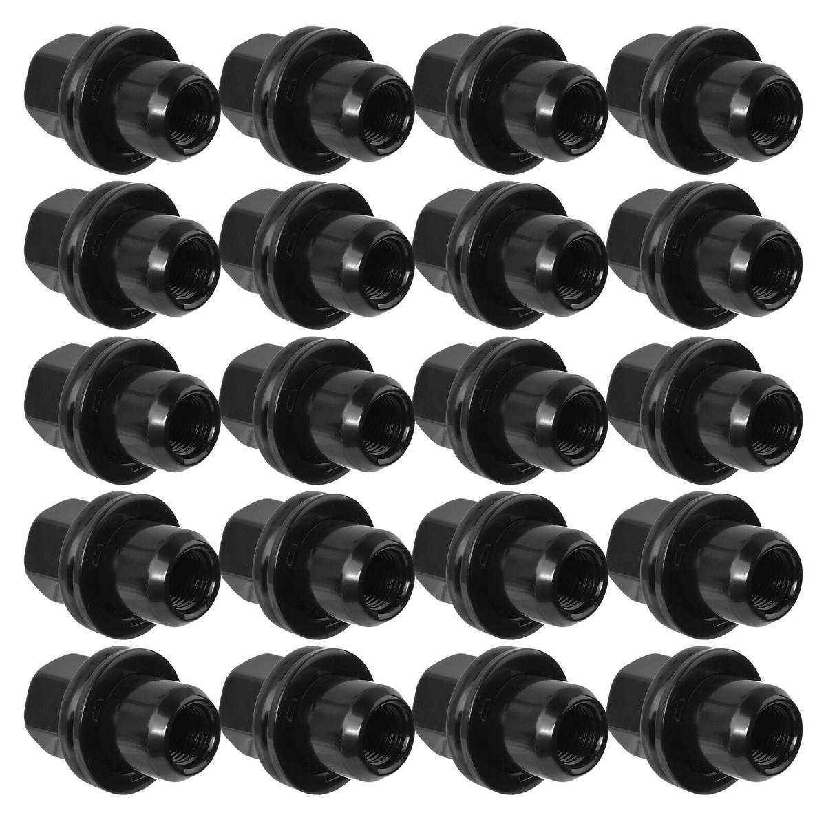 20Pcs M14x1.5 Alloy Wheel Nuts - Chrome Closed End Lug Nuts For Range Rover, Discovery-836918