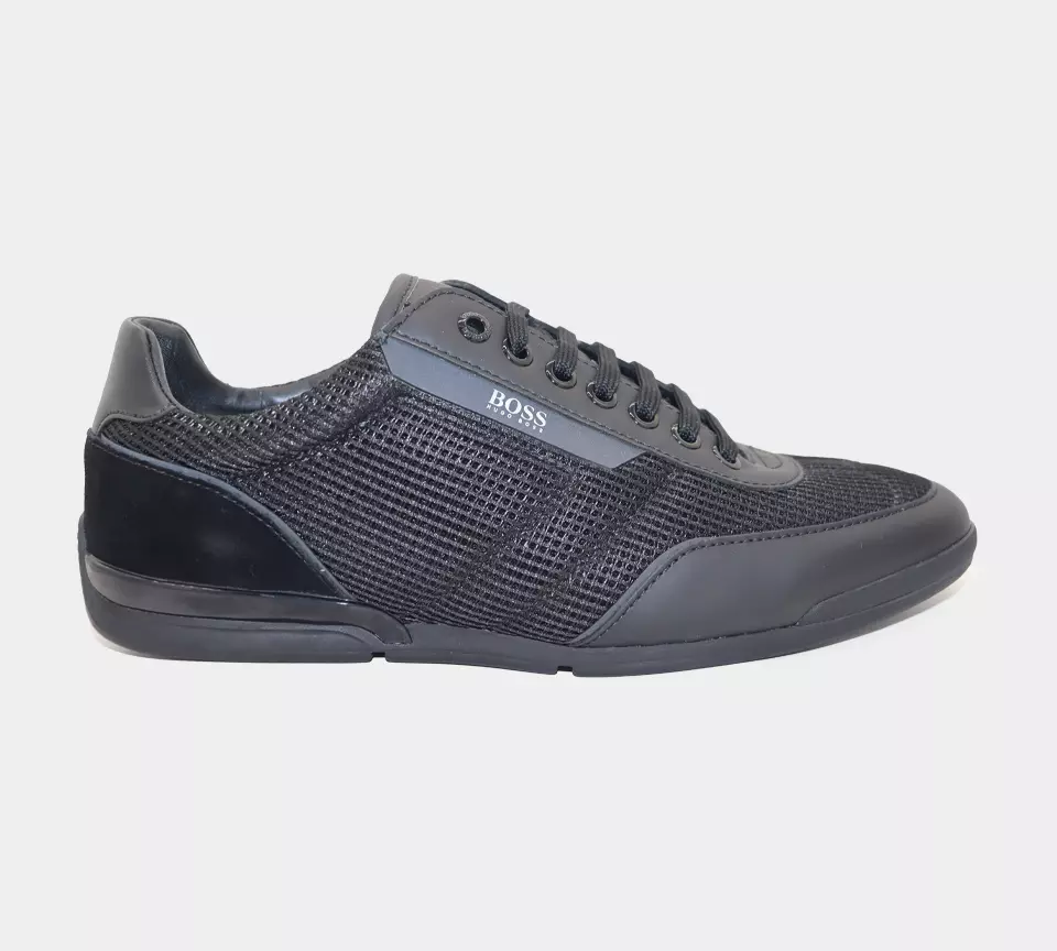 Buy Hugo Boss Black Leather Mercedes F1 Formula 1 Motor Sport Driving Shoes  Trainers Sporty Lowp MXMB UK 6, EU 40, USA 7 Online at desertcartINDIA