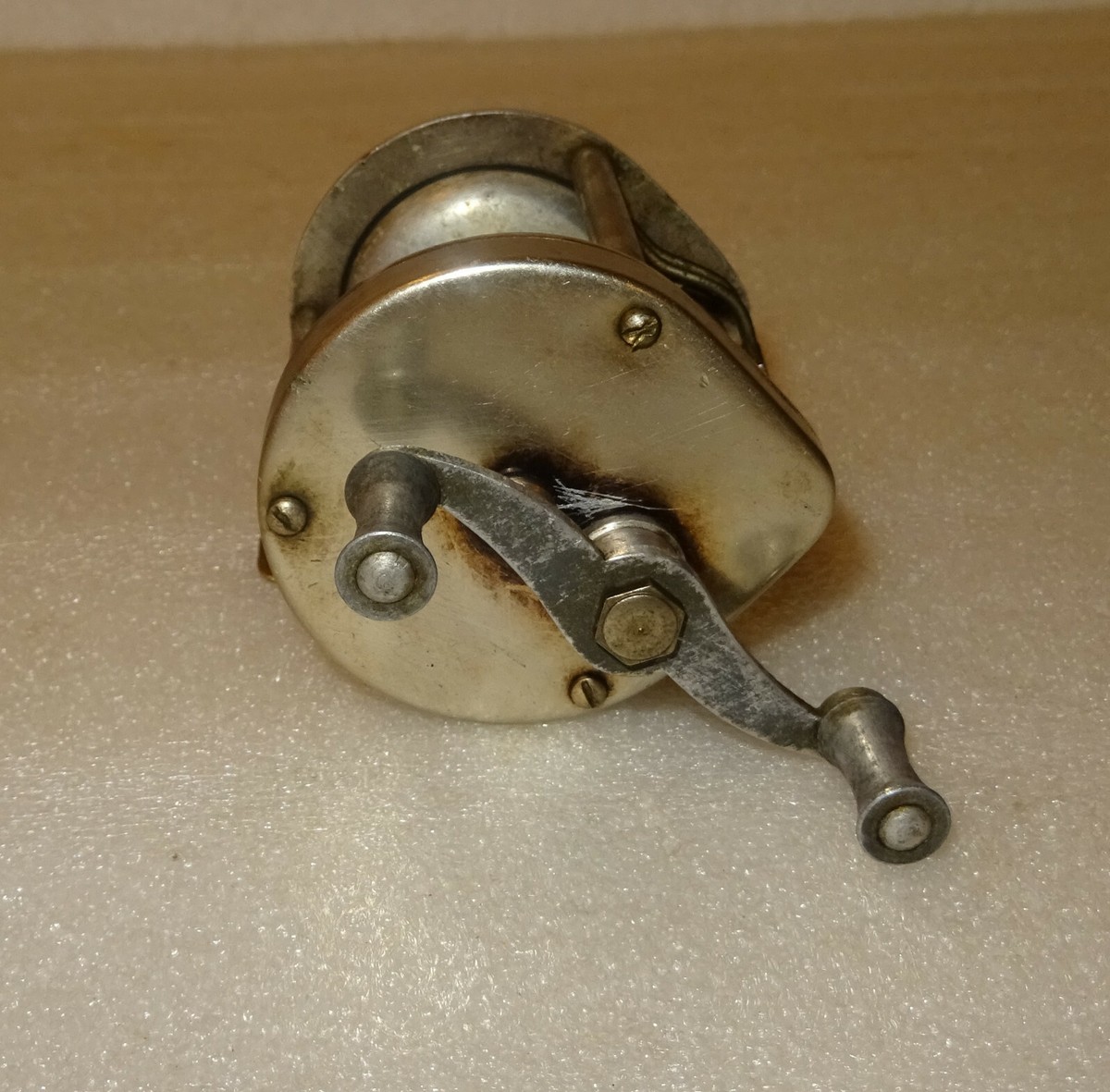 Pour Collectionneur Ancien Moulinet De Peche Marque Non Visible