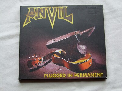 ANVIL-'' PLUGGED IN PERMANENT'' CD 1ST PRESS 1996 DIGIPAK