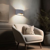 Wandleuchte Wandlampe Wohnzimmerlampe Up Down Beton Treppenhausleuchte 1 Flammig