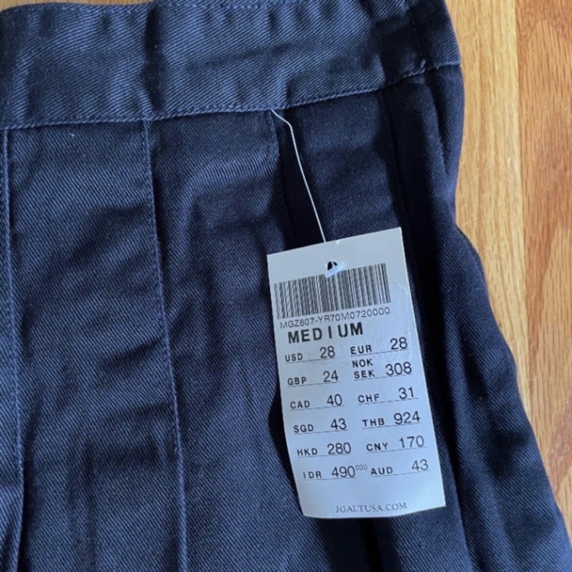 John Galt Brandy Melville Navy Pleated Tennis Mini Skirt M NEW | eBay UK