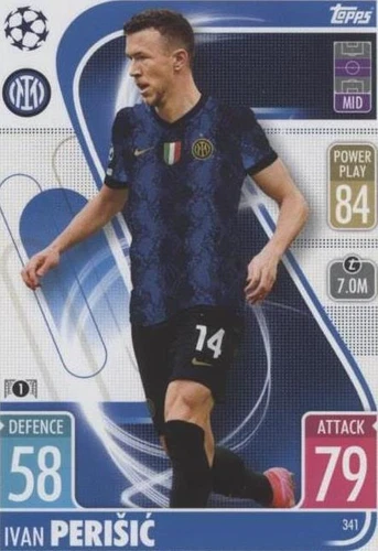 2021-22 Topps Match Attax UCL Ivan Perisic #341