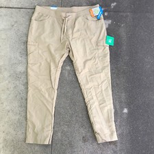 NWT Columbia Women Omni-Shade Straight Leg Cargo Pants Size XL British Tan