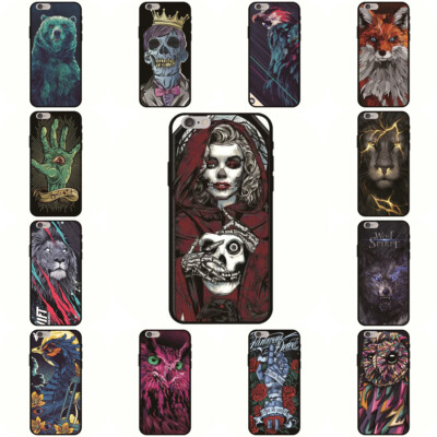 Fantasy Mythische Kunst Designs weiche schützende Handyhülle iPhone Halloween Geschenk