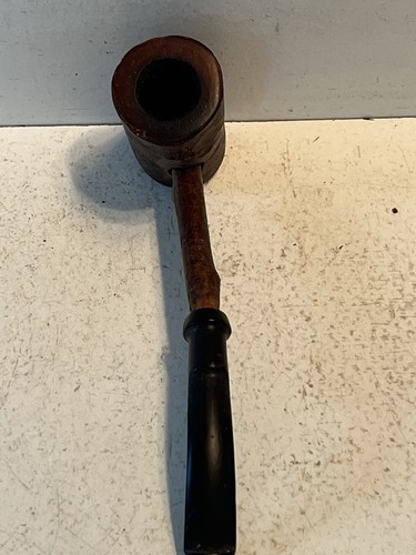 - antique wooden tobacco pipe made in france - Picture 5 of 13