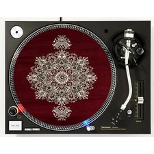 Retro Rug #3 Vintage Rug Slipmat 12" LP Scratch Pad Slip Mat DJ Audiophile x1