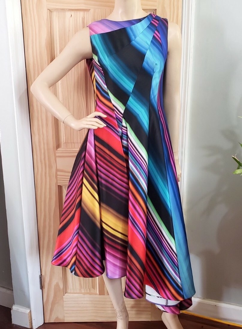 gathered cotton dress Blake Waist Midi OTHER: 61% RAYON 35% NYLON 4% SPANDEX Midi Dress Vestido Mini Lentejuela Night US Size:US44 - EU54