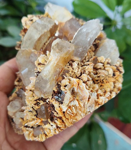 Muestra mineral de racimo de cristal de aguamarina natural y mica y esqueelita 455 g 1 - Imagen 7 de 20