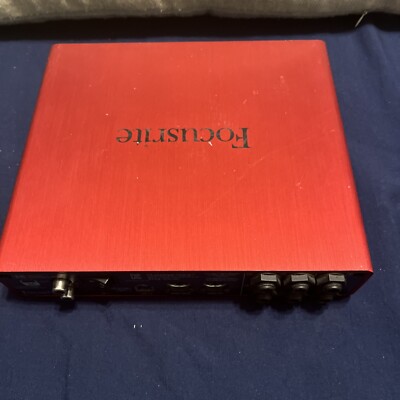 Focusrite Scarlett 6i6 Audio Interface Nemko UL 60065