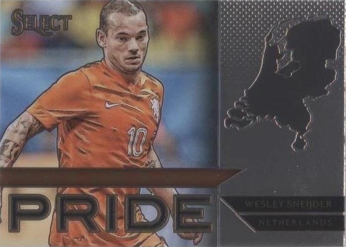 Panini Prizm World Cup Wesley Sneijder #33 Trading Card 2014 for