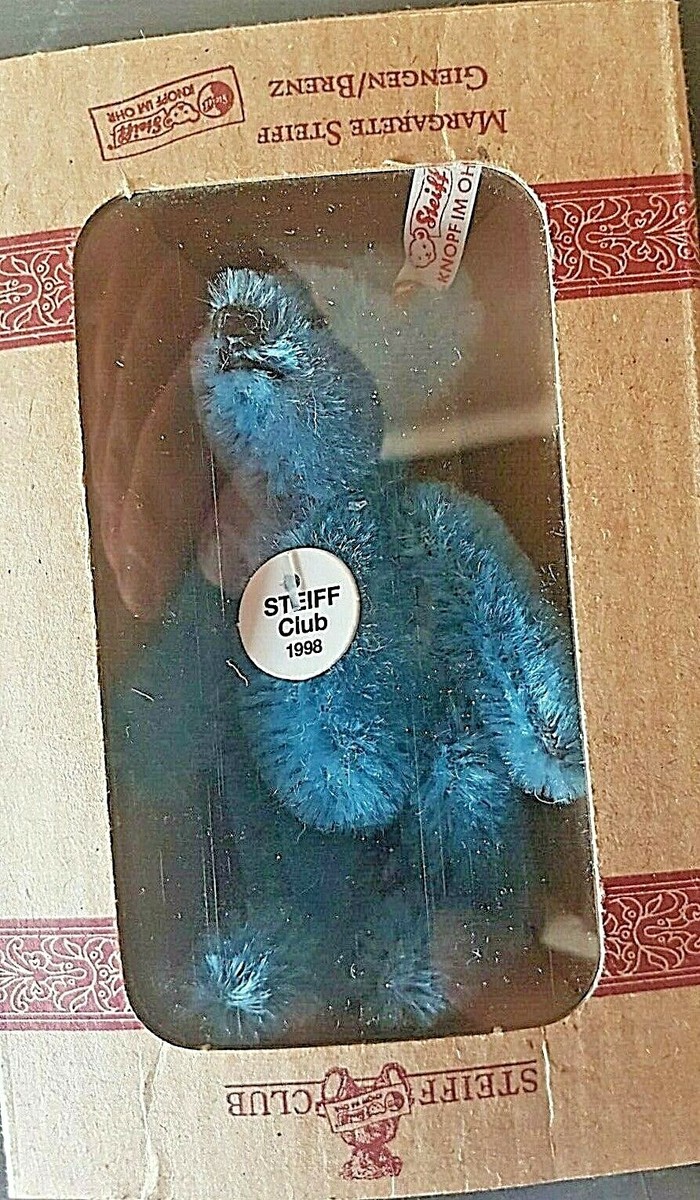 Steiff Club Gift 1998 Club-Geschenk Teddybär 7cm Mohair KFS