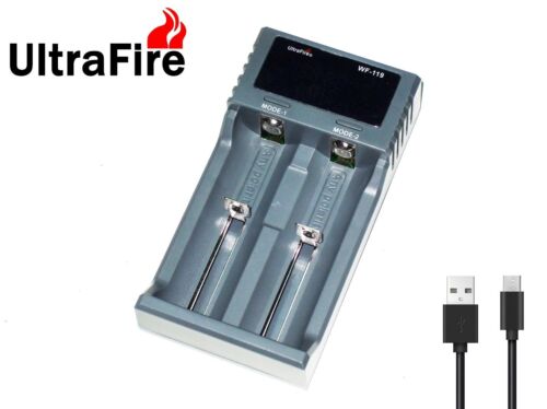New UltraFire WF-119 USB Battery Charger - Imagen 1 de 2