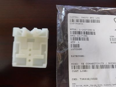 BUCHANAN TE CONNECTIVITY  1-1437395-4  END SECTION, NYLON, TERMINAL BLOCK(T)