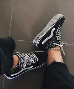 vans sk8 hi platform studded