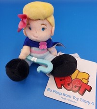 Disney Toy Story 4 BO PEEP Tiny Big Feet Small Micro Mini Plush Doll Stuffed NEW