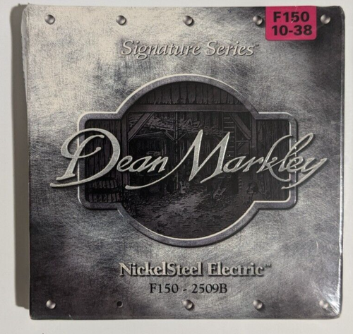 Dean Markley Signature Series NickelSteel Electric Guitar Strings USA F150 10-38