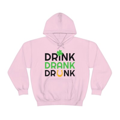 Drink Drank Drunk - Unisex Heavy Blend  Hooded Sweatshirt