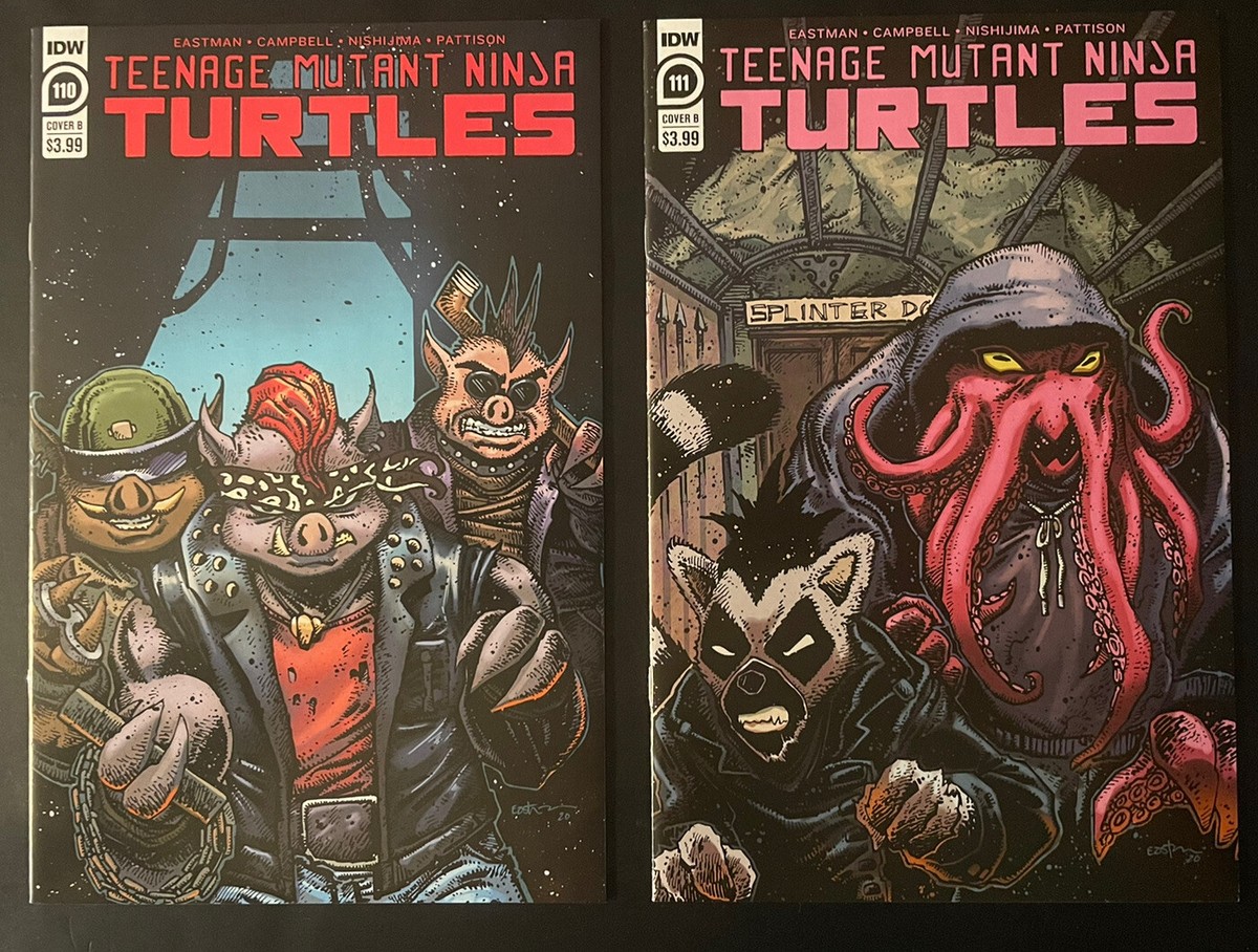 Teenage Mutant Ninja Turtles 110 111|TMNT 110 111|Cover B|Last