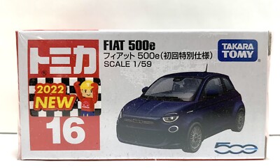 Takara Tomy / Tomica No.16 Fiat 500e Limited Color / 1:59 | eBay