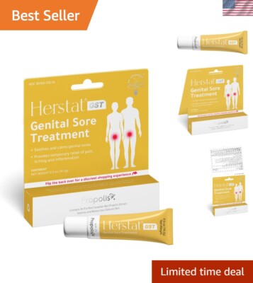 Soothing Genital Sore Relief Ointment - Fast-Acting, Natural & Easy to Apply