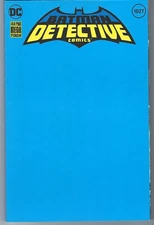 Detective Comics #1027 Blue Blank Variant Cover DC Comics 2020