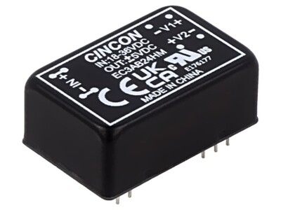 EC3AB24HM Wandler: DC/DC 3W UEing: 18-36V UAusg: 5VDC UAusg2: -5VDC DIP24 CINCON