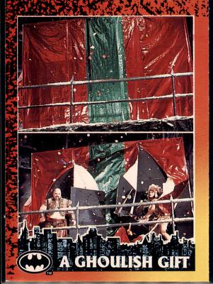 A Goulish Gift #13 1992 Topps Batman Returns