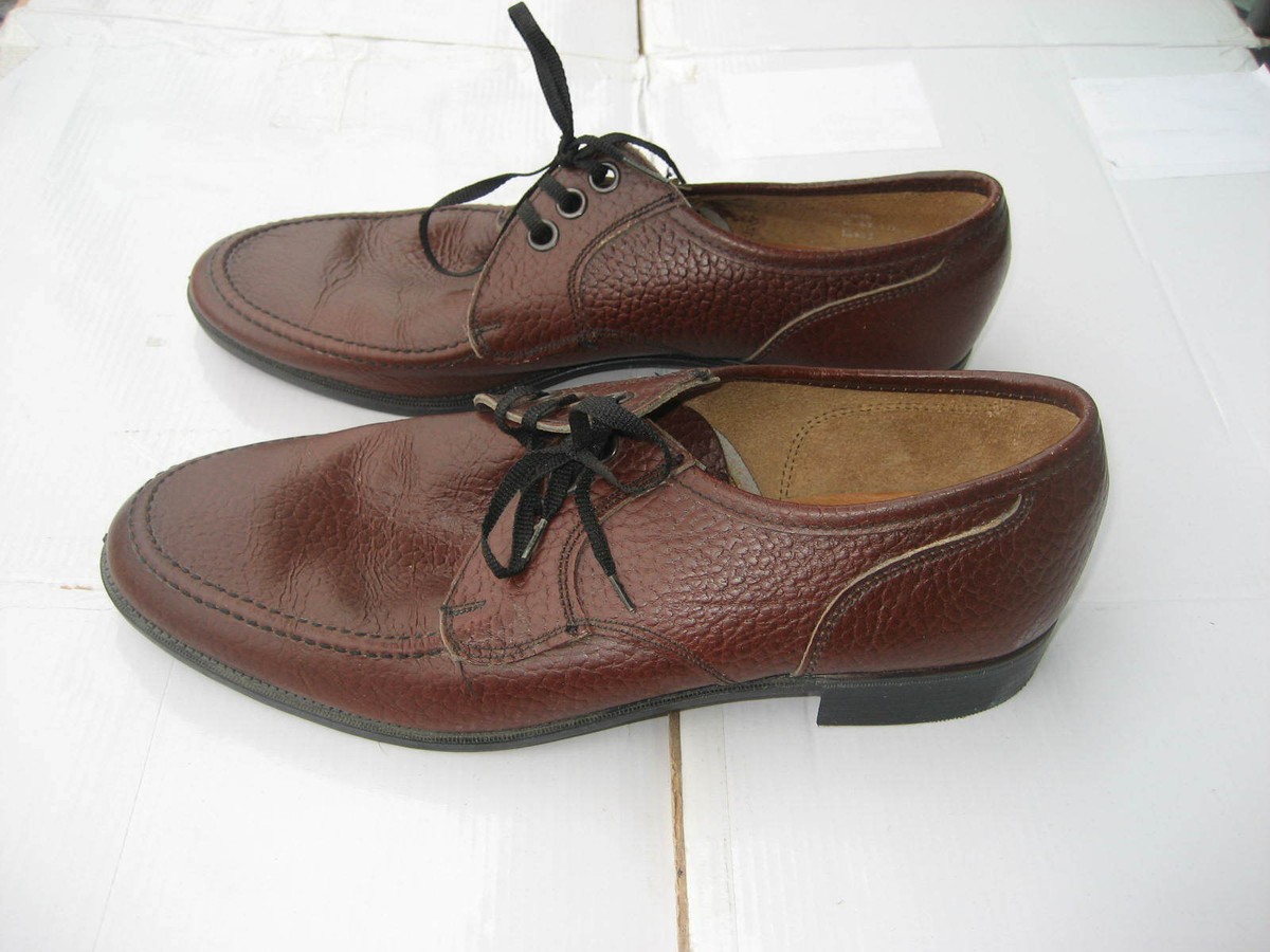 DB Fine Footwear Mens Brown Leather Shoes, Size 10 M, Made 