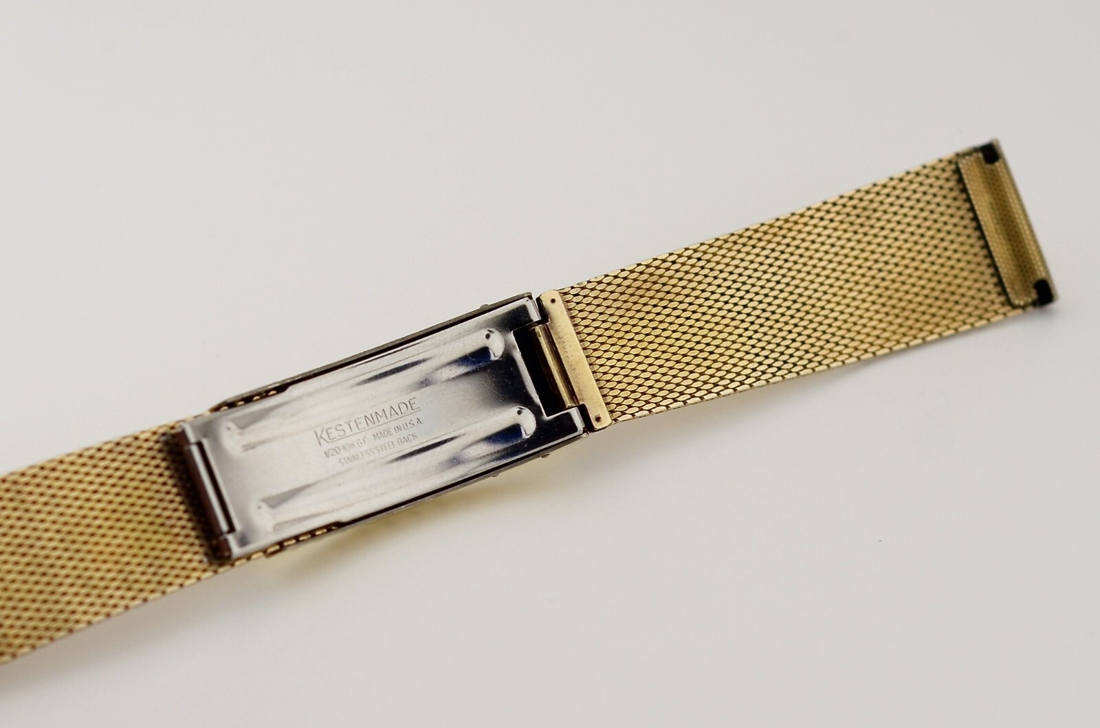 Bracelet De Montre Femme Vintage Kestenmade - 1/20 10K Gold Filled - Pour Bulova