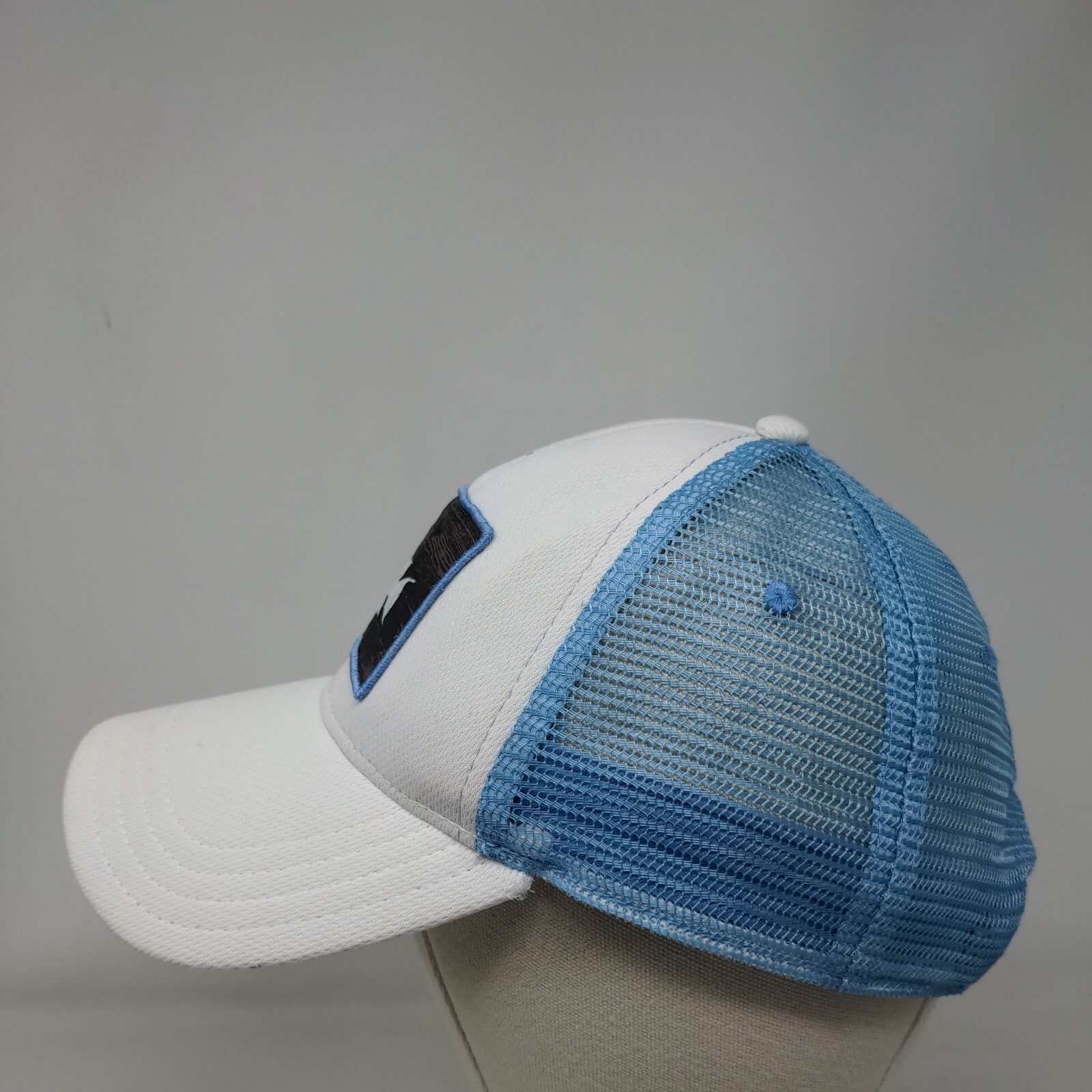Fish Patch Snapback Mesh Back Trucker Hat Multi O… - image 3