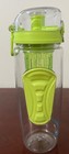 AquaFrut 32oz/946mL Fruit Infuser Water Bottle Green — photo 1