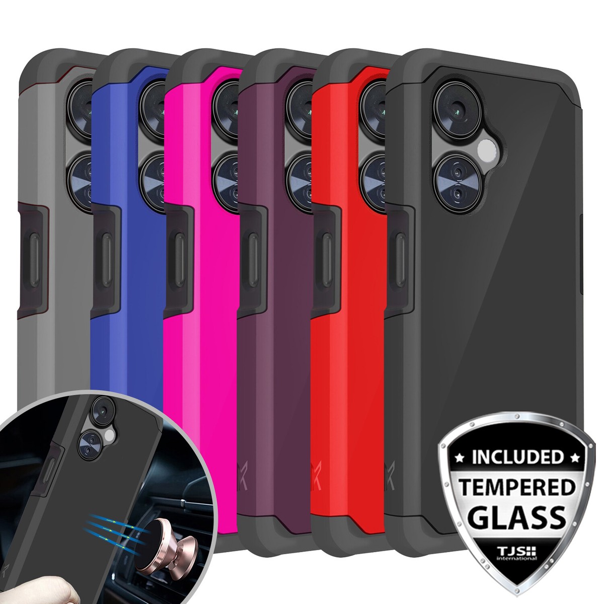 For OnePlus Nord N30 5G Phone Case Dual Layer Hard Hybrid Cover