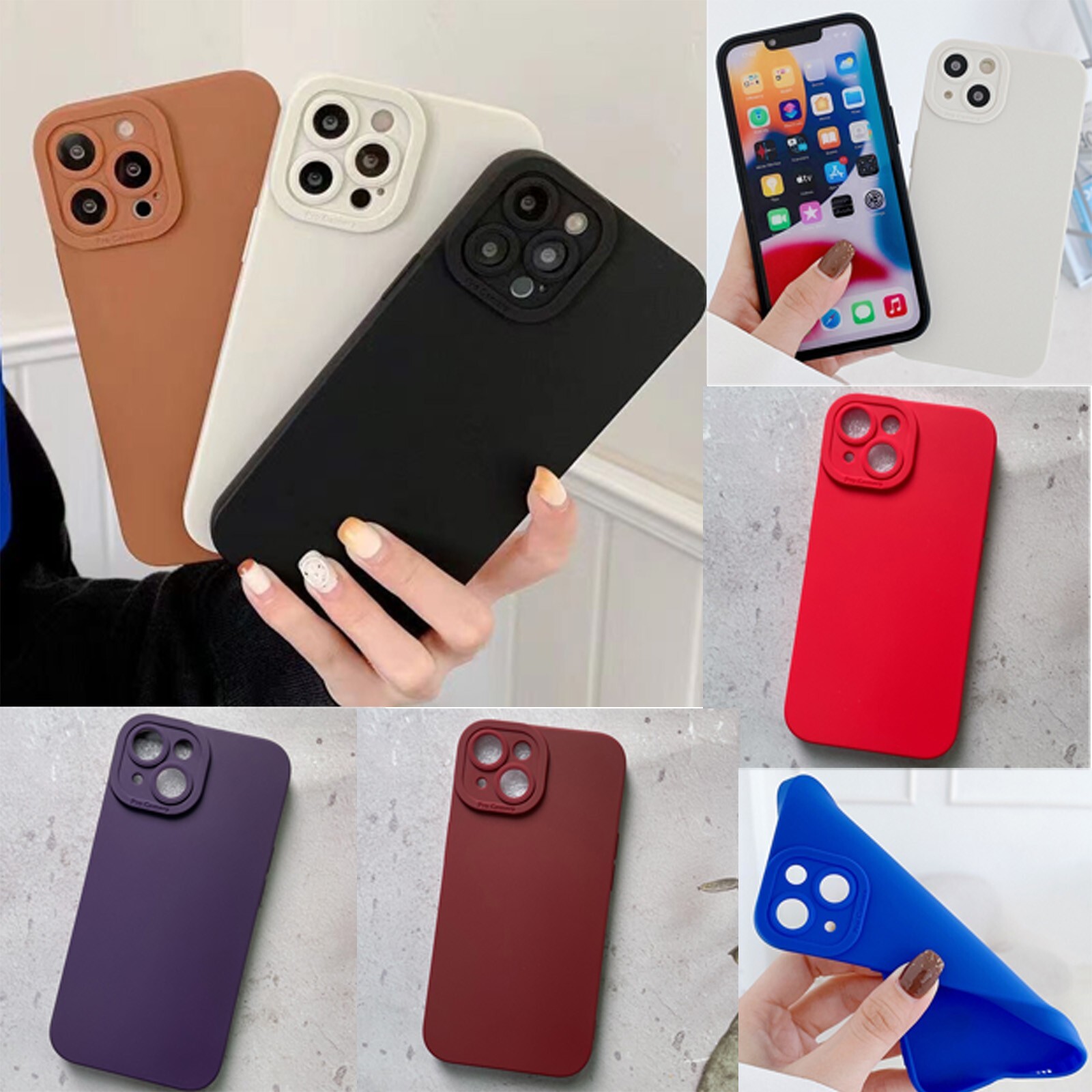 Samsung Galaxy A10 A31 A13 A14 A15 A16 A54 A55 A56 Soft TPU Phone Case-image