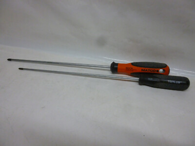Witte und Matco Schraubendreher Extra Lang PH 1 400mm + PH2 425mm Lang